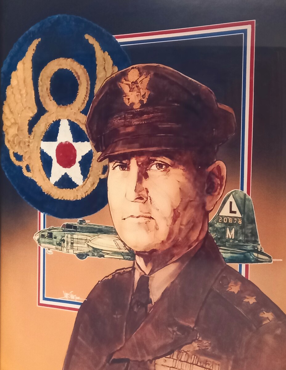 A picture of Major General James Edmund Parker.