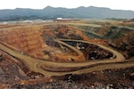The pit mine at the Molycorp Mountain Pass rare-earth facility in California’s Mojave Desert in May.
