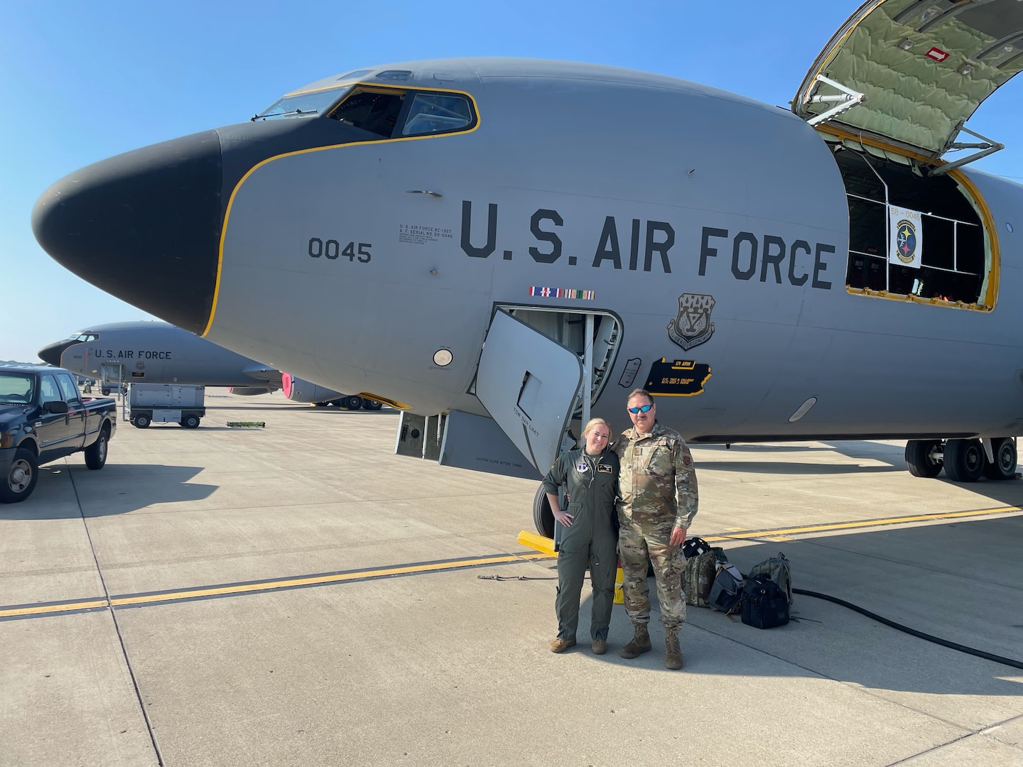 Megan Hirlehey has wanted to be a pilot since she came to the base for family day as a kid with her dad, Kevin Clancy, a Master Sgt. in the Pennsylvania Air National Guard.