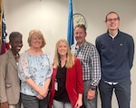 Left to right: Veronica Anderson, Kathy Sheeran, Brandi Hall, Greg Fulmer, and Jason Martin. Not available Brandon Curtis, Rob Gresham, Rizza Brown, Sabrina Dadie, and Kelly Magyar