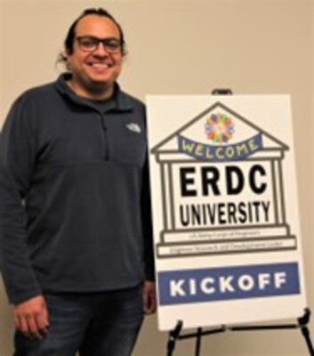Jose Paredez, a civil engineer with the Los Angeles District, was selected as a participant for the ERDC University Class of 2023. His six-month project with ERDC's Coastal and Hydraulic Laboratory will focus on improving the knowledge base in the field of post-fire hydrology for scientists and researchers.
