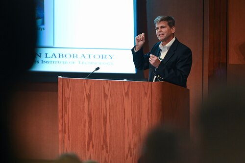 image of person speaking