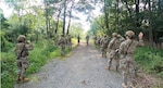 Security Forces Airmen from all the Pennsylvania Air National Guard Wings simulate recapturing an airfield held by adversaries during Iron Keystone 2023, a joint exercise held at Fort Indiantown Gap, Pennsylvania, Aug. 5, 2023. Airmen from the 111th Attack Wing, the 171st Air Refueling Wing and the 193rd Special Operations Wing partnered with Soldiers of the 28th Expeditionary Combat Aviation Brigade during Iron Keystone at Fort Indiantown Gap, Pennsylvania from Aug. 4 to Aug. 6, 2023.