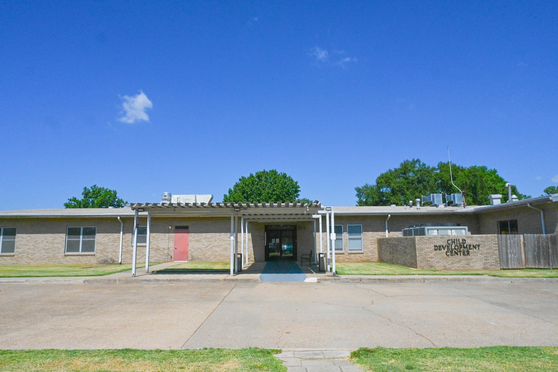 The front of the East Child Development Center building