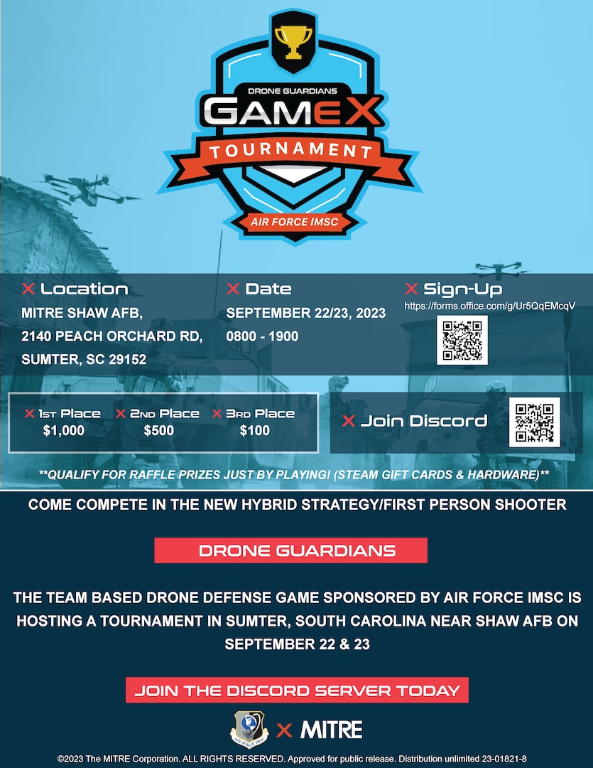 GameX Tournament at Shaw AFB in Sumter, South Carolina