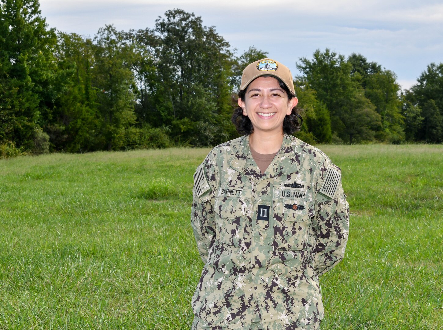 IMAGE: Naval Surface Warfare Center Dahlgren Division Command, senior leadership and workforce congratulate Engineering Duty Officer and Assistant Program Manager Lt. Cmdr. (sel) Sasha Barnett on her recent selection and her professional achievements.