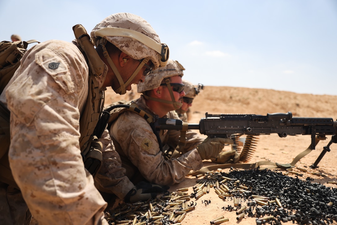 Bright Star 23: 4th Amphibious Assault Battalion Machine Gun Range