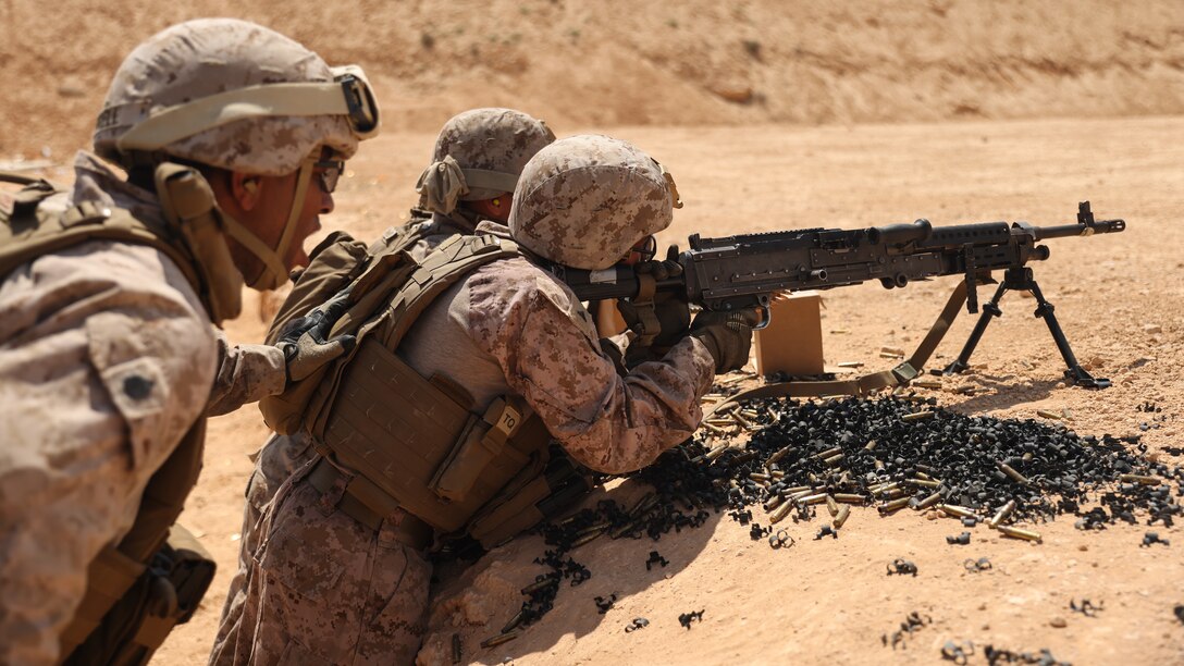 Bright Star 23: 4th Amphibious Assault Battalion Machine Gun Range