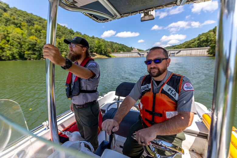 Park rangers and maintenance workers add amenities for visitors at Stonewall Jackson