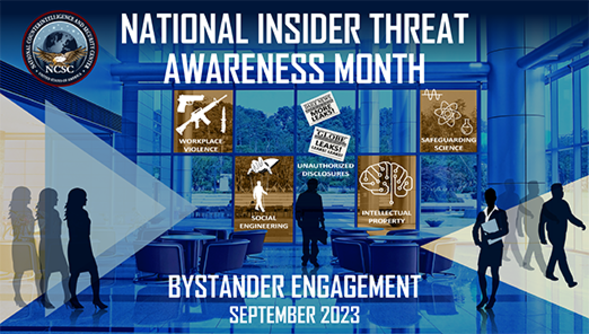 Graphic showcasing insider awareness month