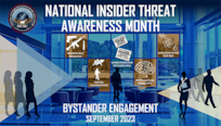 Graphic showcasing insider awareness month