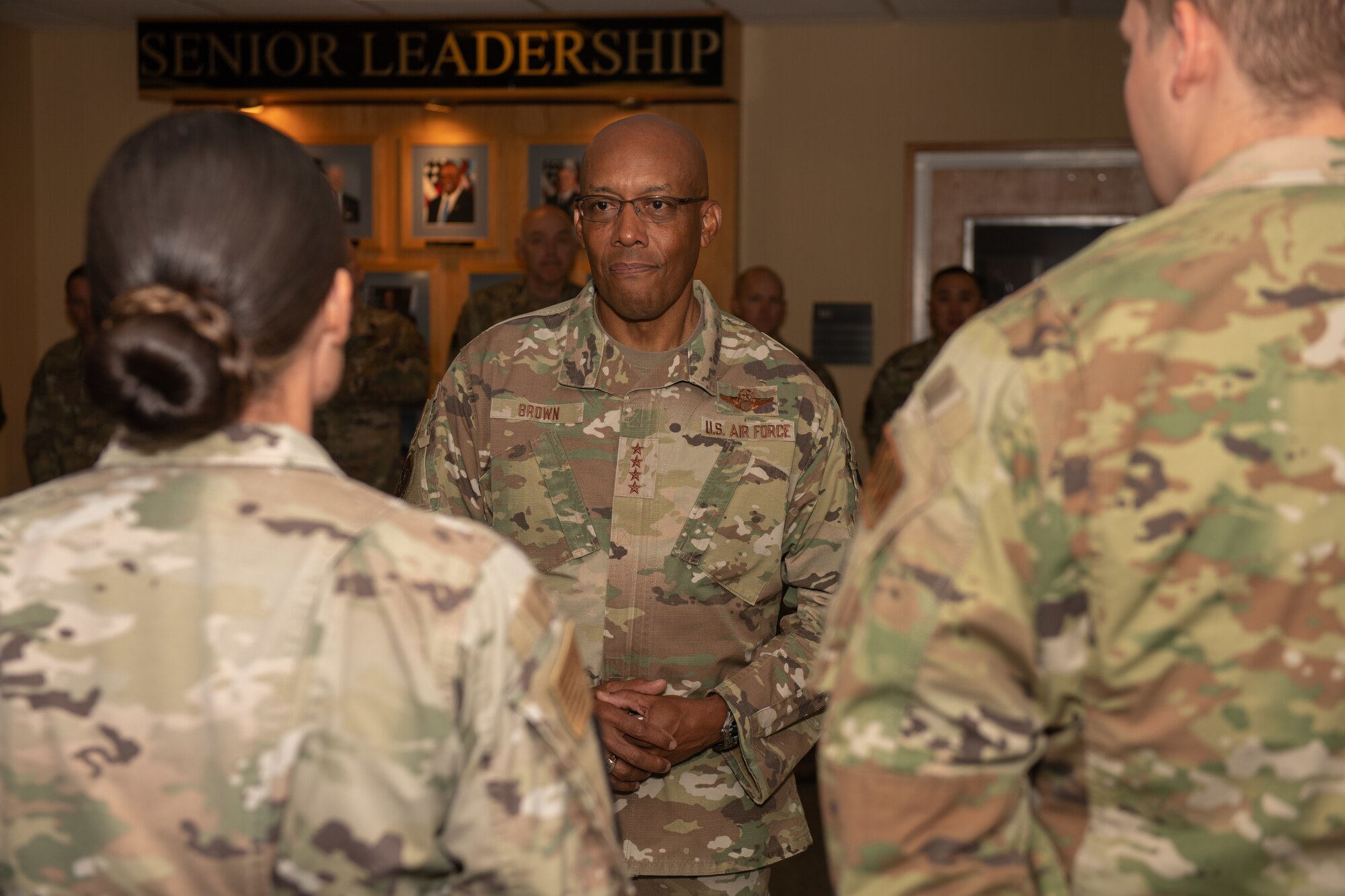 CSAF listens to Airmen