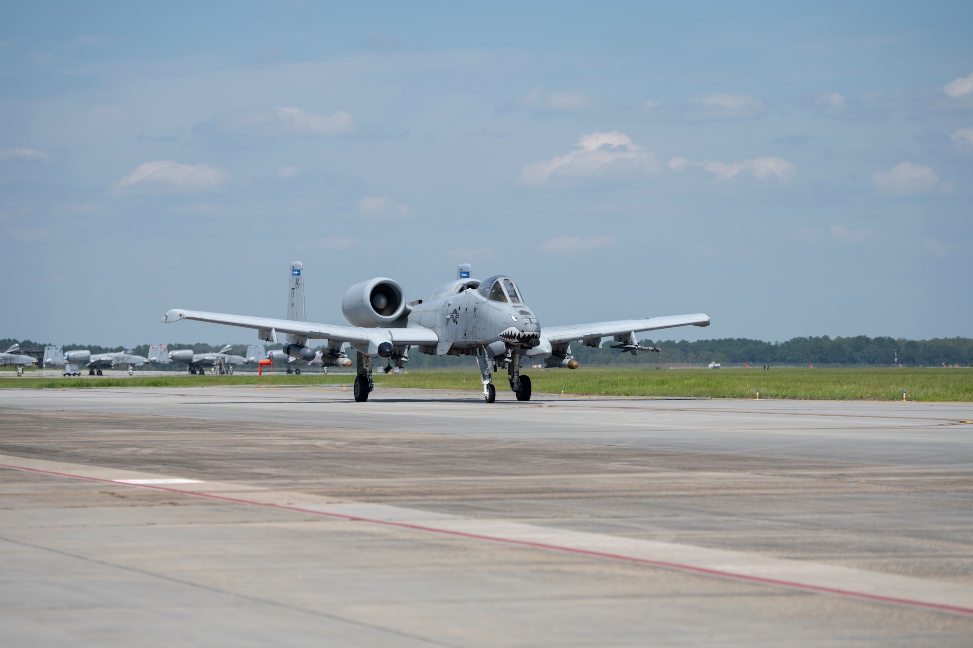 A-10 Sits on the flight line