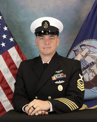 Official Photo of Command Chief Buschman.