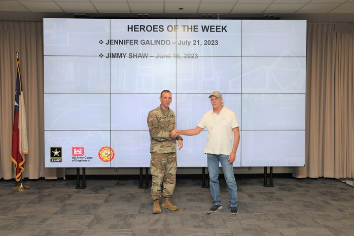 "Heroes of the Week" are recognized for going above and beyond to accomplish District missions.