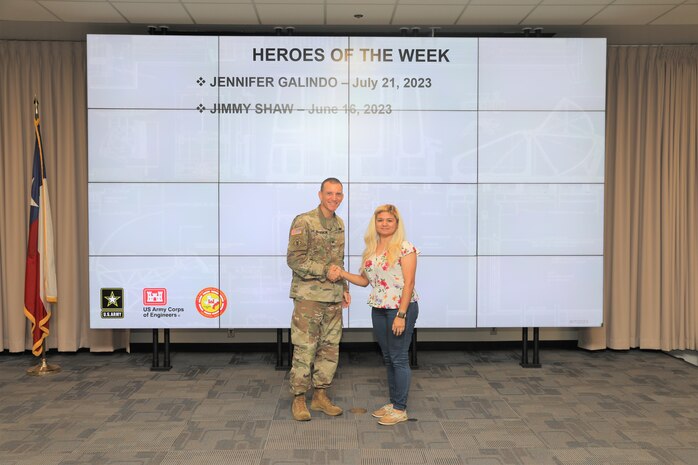 "Heroes of the Week" are recognized for going above and beyond to accomplish District missions.