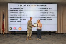 Thirteen Champions were awarded Certificates of Achievement during the ceremony.