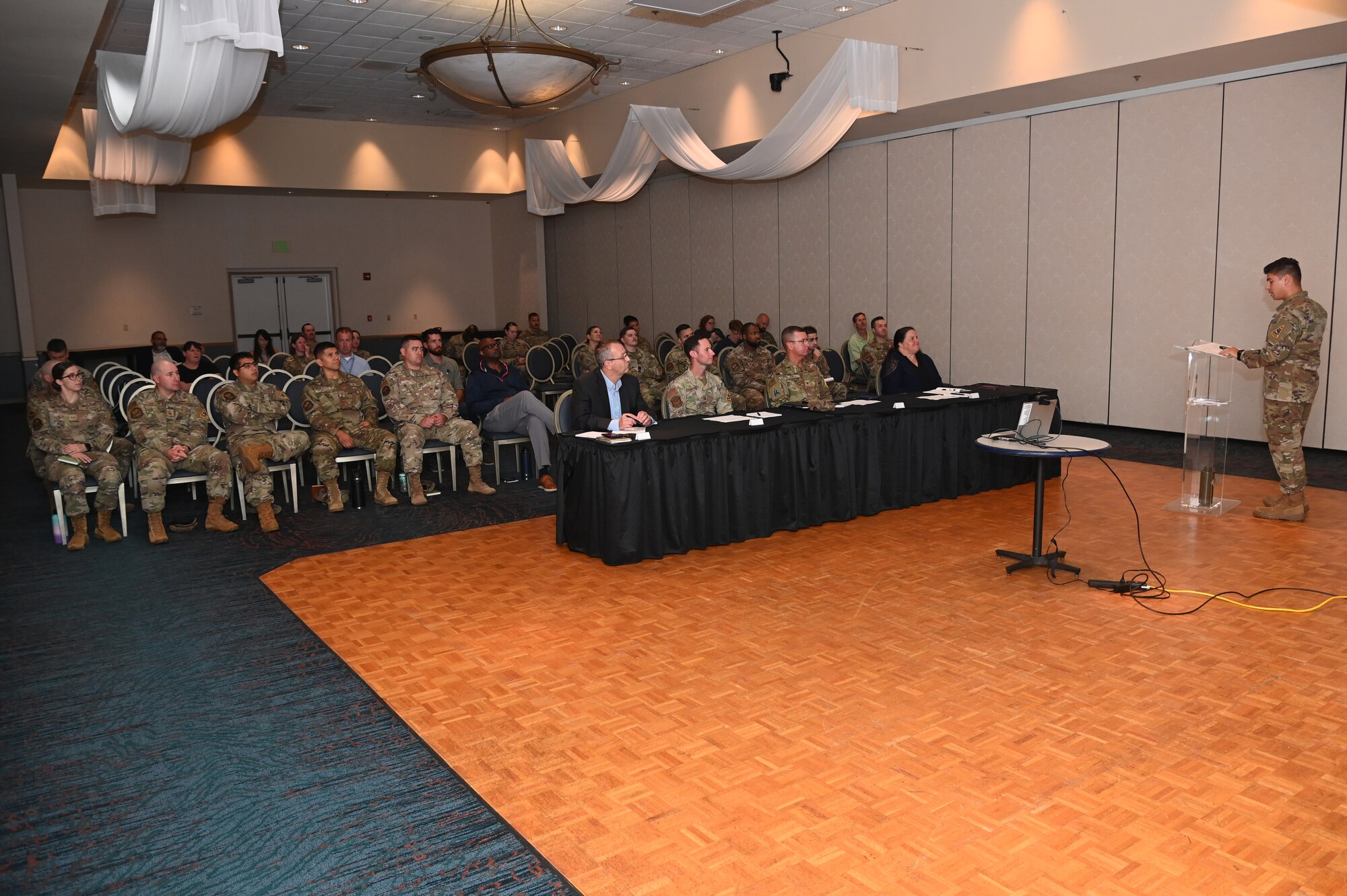 airmen and guardians participate in pitch day event at vandenberg