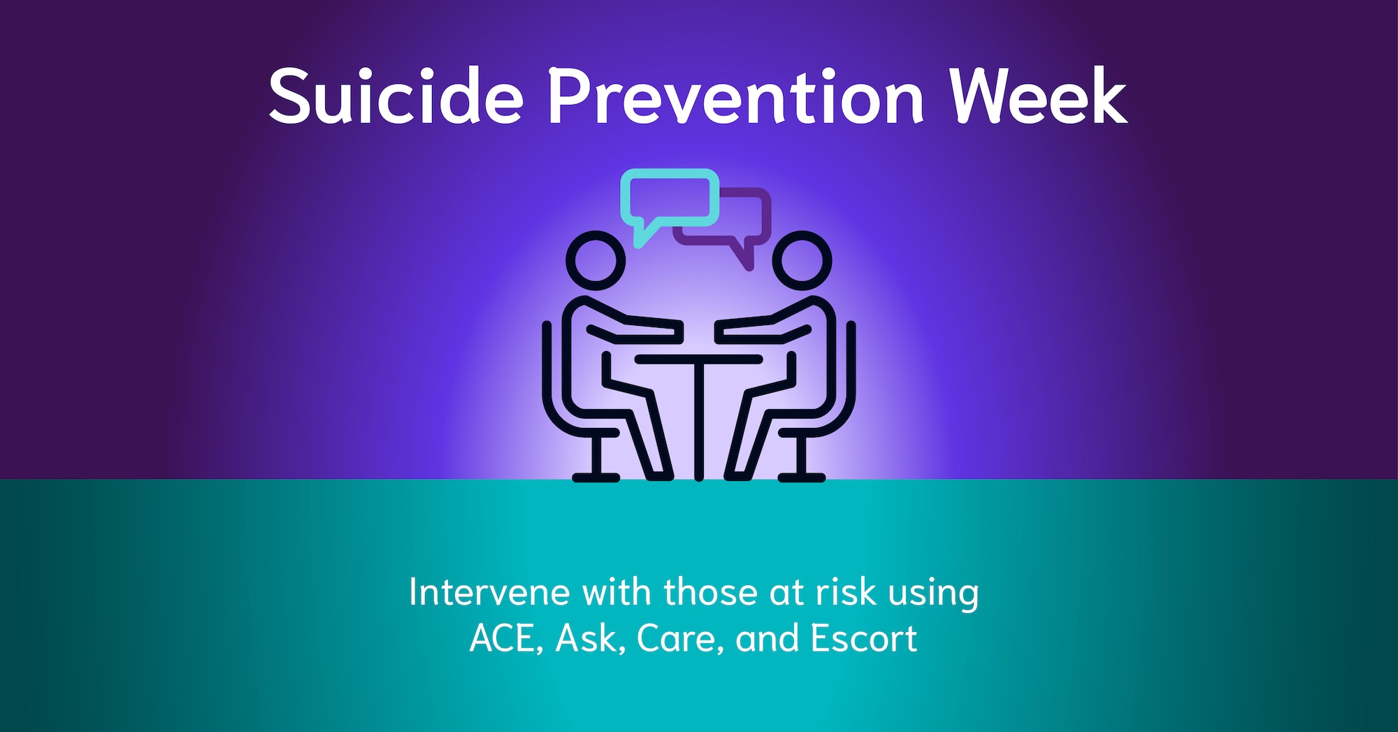 National Suicide Prevention Week is an annual week-long campaign in the United States to inform and engage health professionals and the general public about suicide prevention and warning signs of suicide. (Courtesy graphic)