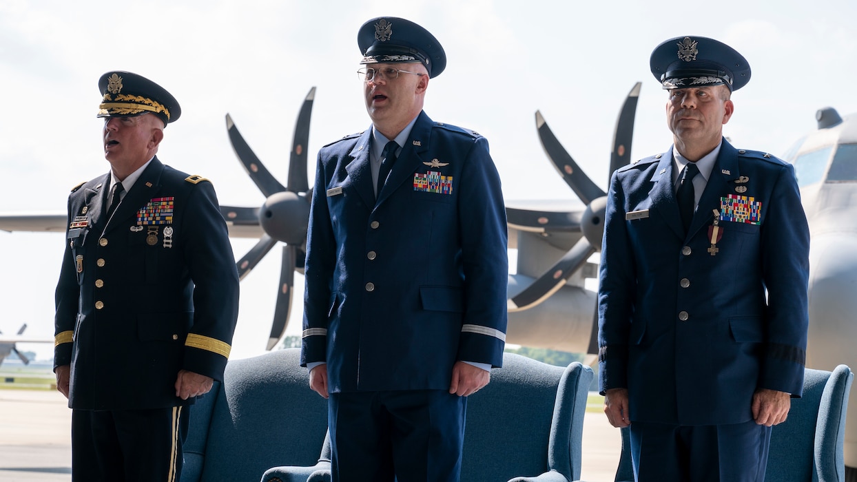 Brigadier General Jason S. Christman assumes command as Assistant Adjutant General Air