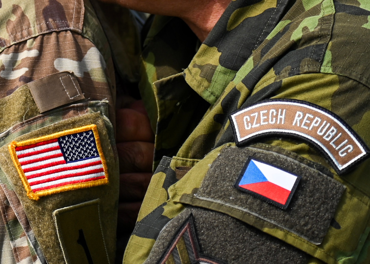 Members of a Czech Delegation including Czech Armed Forces, and Nebraska National Guard leadership came to Nebraska to participate in the airshow this year in celebration of 30 years of partnership with Nebraska and Texas through the Department of Defense’s State Partnership Program Aug. 26, 2023.