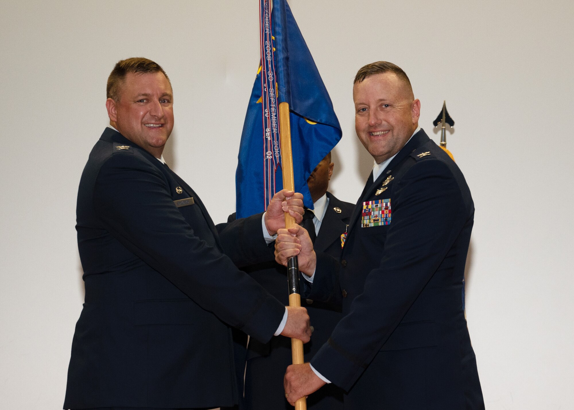 Col. Bergman assumes command