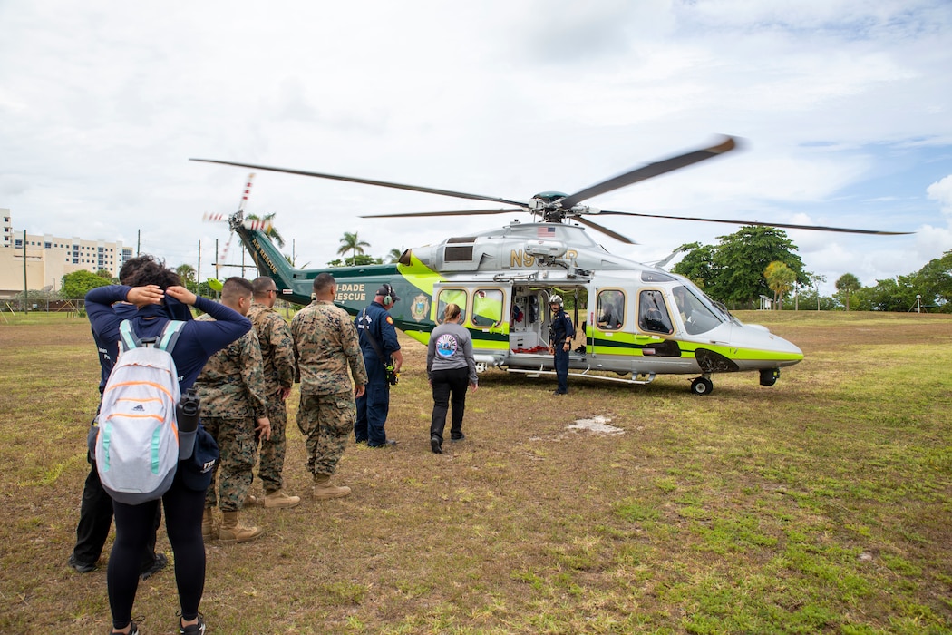 U.S. Marines with 4th Civil Affairs Group (CAG) and U.S. Marine Corps Forces, South participated in a Disaster Field Operations Course (DFOC) hosted by Florida International University (FIU) at their Biscayne Bay Campus, Florida, July 15-17, 2022.