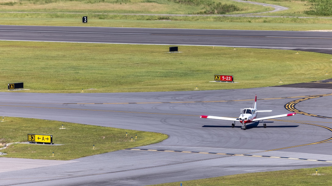 Department of Defense Contributes to Local Airport Runway Rehab Project