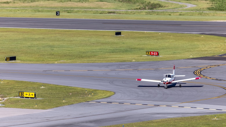 Department of Defense Contributes to Local Airport Runway Rehab Project