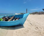 Courtesy image from U.S. Border Patrol Miami Sector of migrant vessel on Loggerhead Key, Fla.