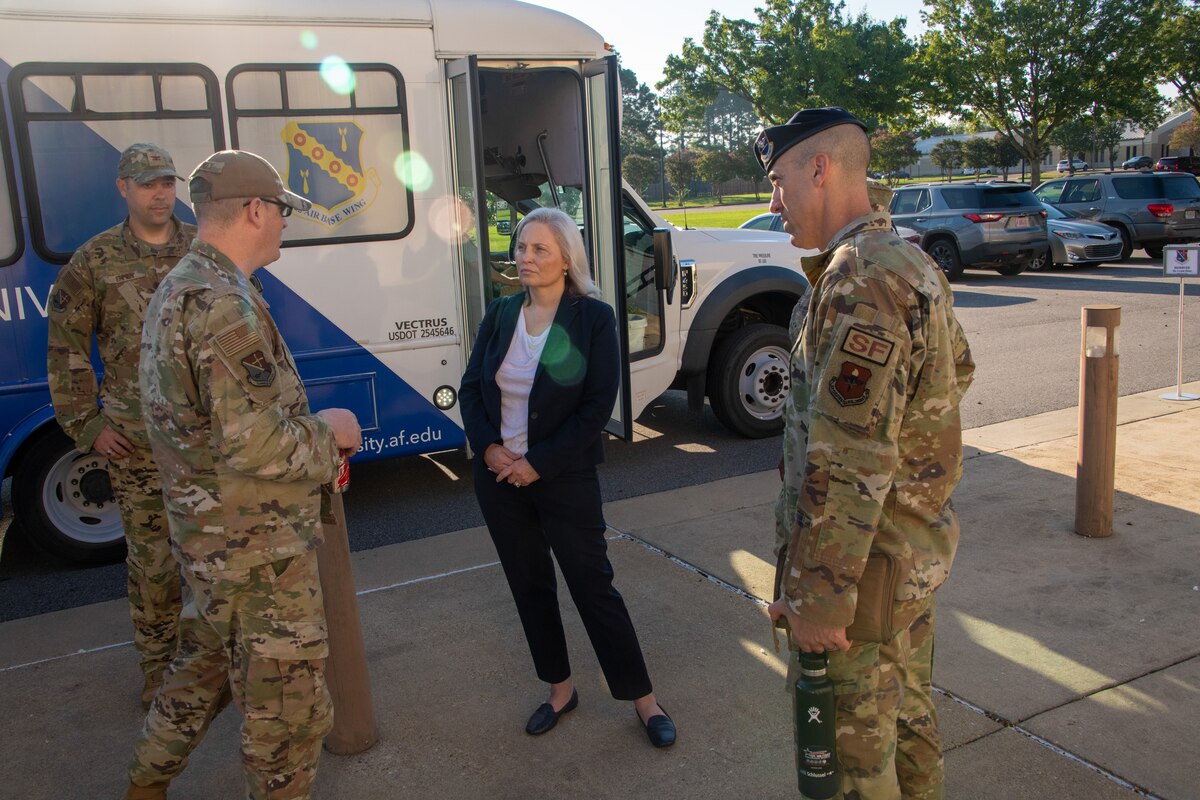 Barnes Center welcomes force development director > Air Education