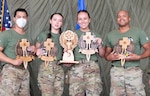 The U.S. Air Force Academy’s 10th Medical Group bucked the competition to take home first place at the 2023 Medic Rodeo competition at Cannon Air Force Base, N.M. Aug. 21-25.

The four-person 10th MDG team saddled up to compete against 17 teams from across the Air Force to determine which medical team was best prepared to provide medical care in a combat environment.