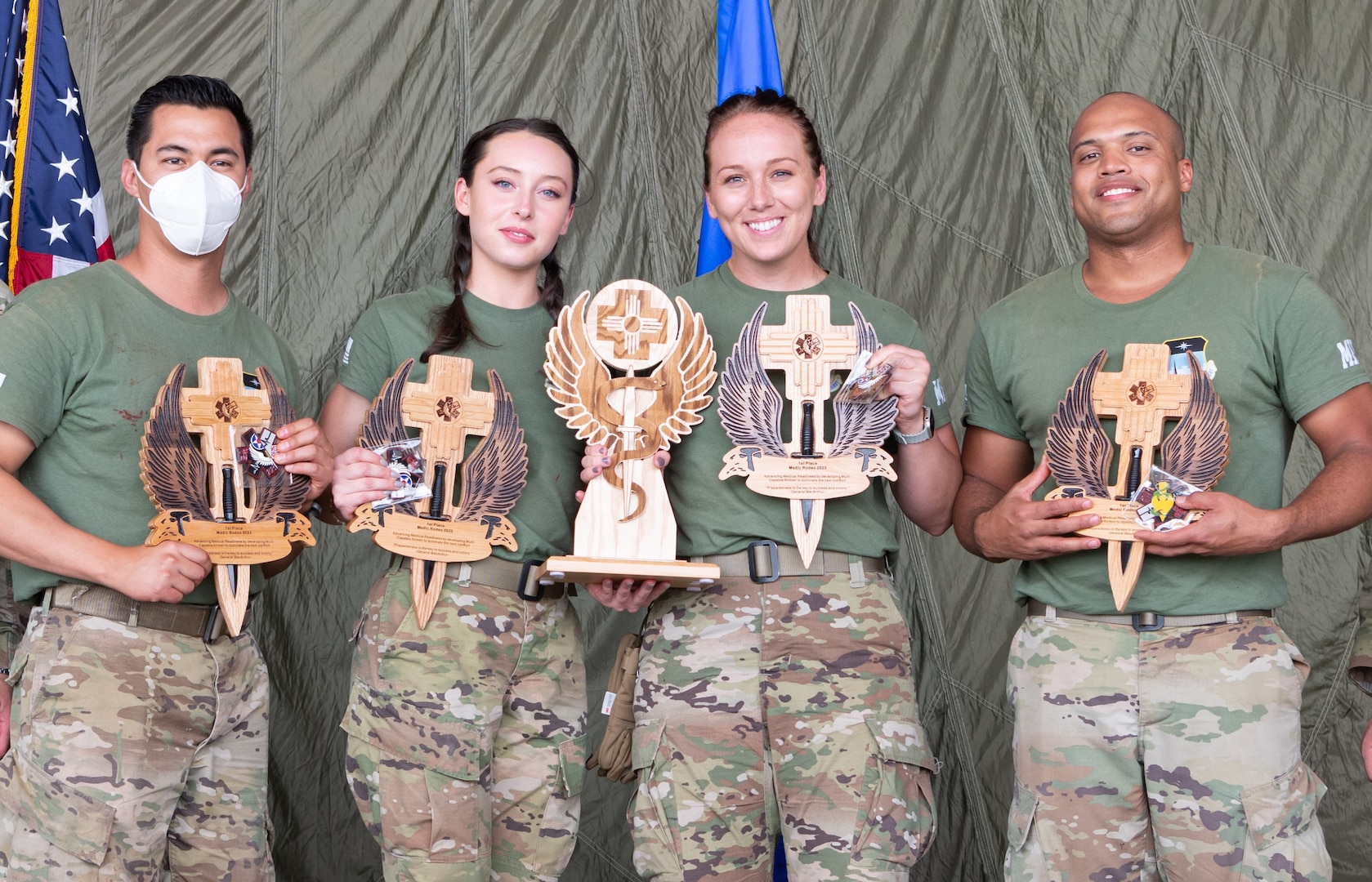 The U.S. Air Force Academy’s 10th Medical Group bucked the competition to take home first place at the 2023 Medic Rodeo competition at Cannon Air Force Base, N.M. Aug. 21-25.

The four-person 10th MDG team saddled up to compete against 17 teams from across the Air Force to determine which medical team was best prepared to provide medical care in a combat environment.