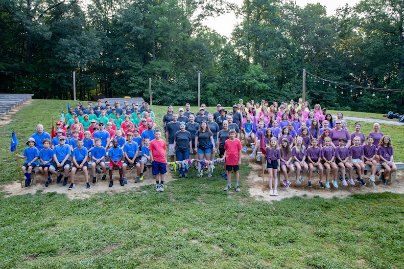 Kentucky National Guard Youth Camp at Lake Cumberland 4-H Education Center in Nancy, Kentucky, July 30, 2023.