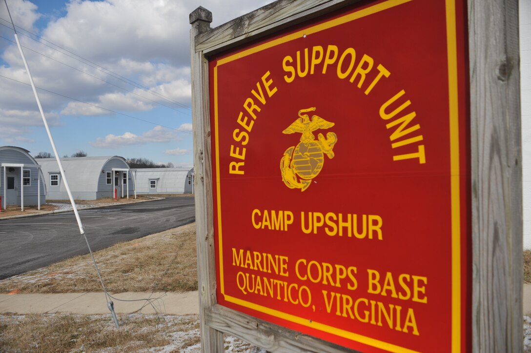 The Reserve Support Unit at Camp Upshur helps more than just reservists but active duty and civilians as well, all-year round. In 2012, the RSU coordinated different types of training for nearly 200 units. (U.S. Marine Corps photo by Lance Cpl. Antwaun L. Jefferson/Released)