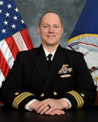 Cmdr.  Cameron J. Mackley, Executive Officer, Naval Network Warfare Command (NAVNETWARCOM)