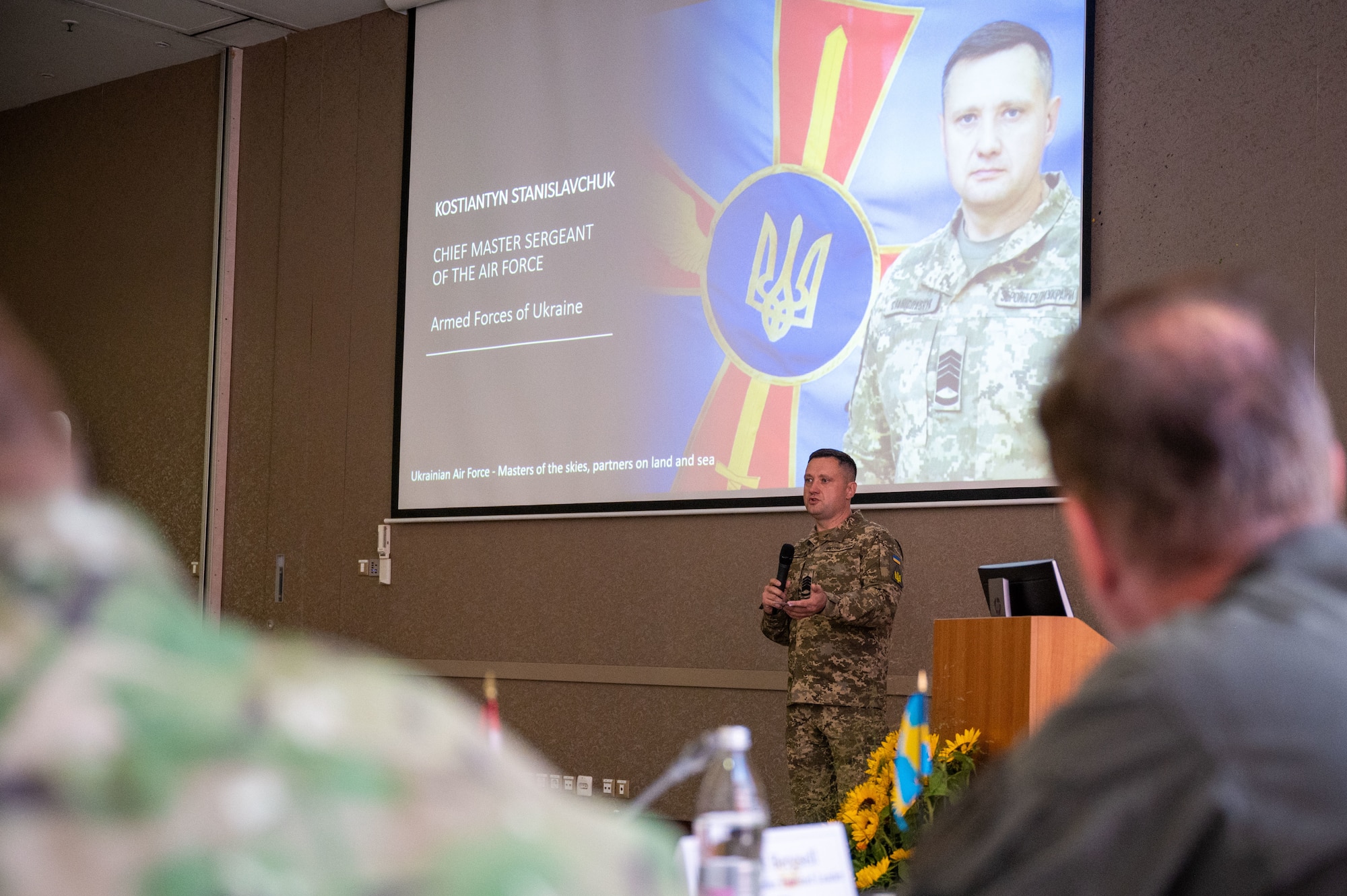 31 Command senior enlisted leaders from 29 nations joined together for the 2023 European Senior Enlisted Leader Summit in Ljubljana, Slovenia, September 4-7, 2023.