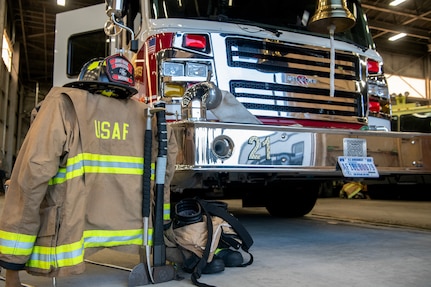 Photo of 628th Civil Engineer Squadron fire house.