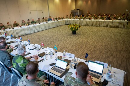 31 Command senior enlisted leaders from 29 nations joined together for the 2023 European Senior Enlisted Leader Summit in Ljubljana, Slovenia, September 4-7, 2023.