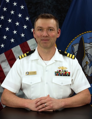 CDR Chris Sandmel Official Photo