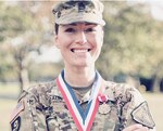 Sgt. 1st Class Sarah Braun recently graduated with he Bacholer's Degree in Leadership from Trident University.