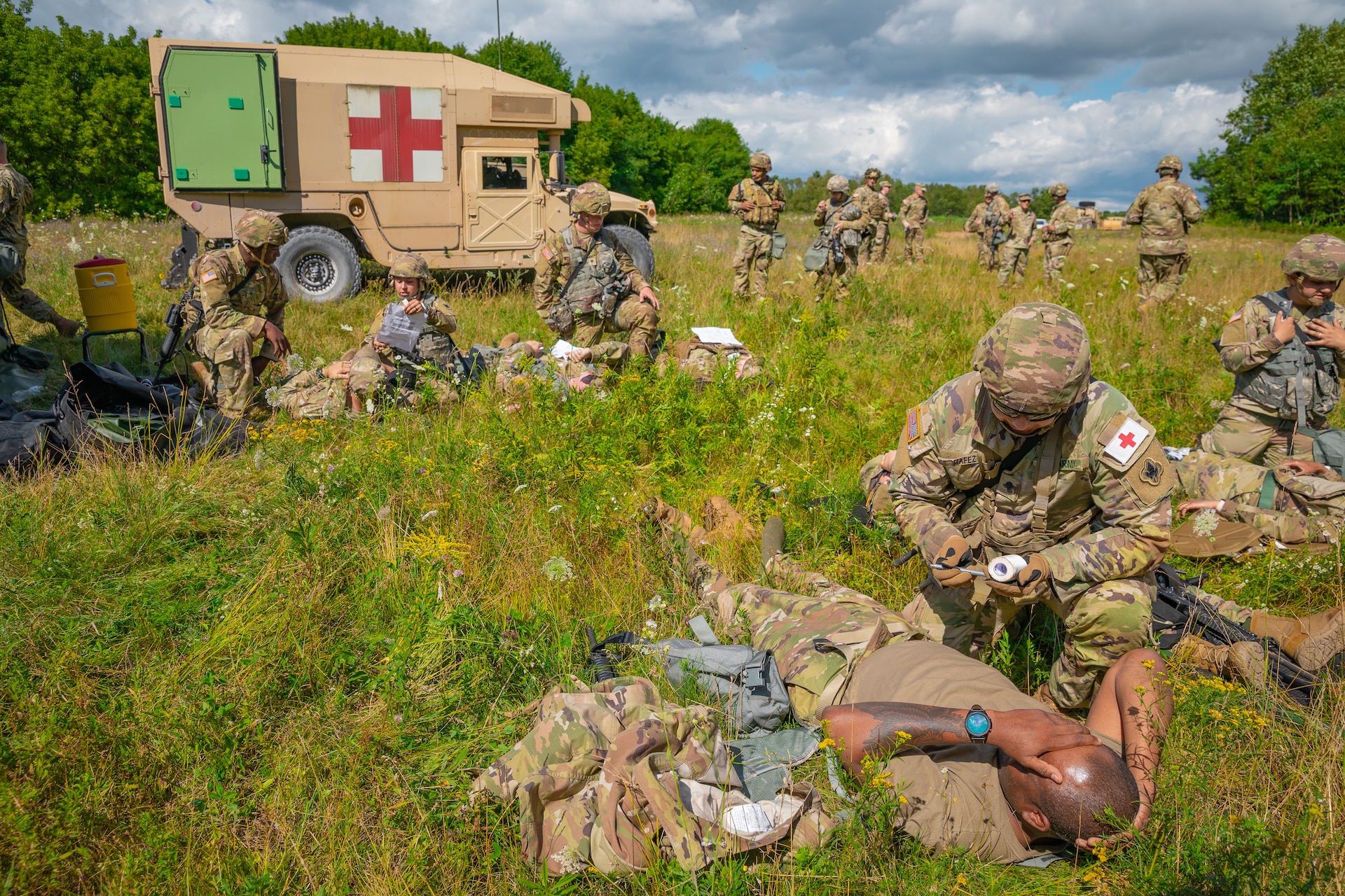 MASCAL MEDEVAC: Connecticut Army Guard Medics Prove Their Capabilities during Mass Casualty Training