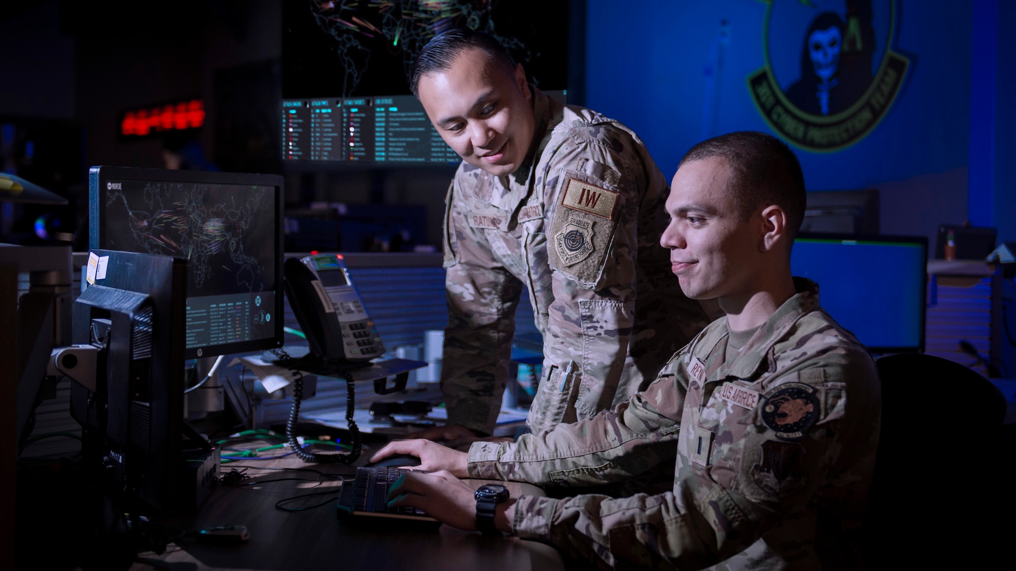 With the ways of war changing by the day, it’s imperative we stay one step ahead. Cyber Warfare Operators in the Air Force develop, sustain and enhance cyberspace capabilities to defend national interests from attack. They manage cyber and information warfare operations both on base and at deployed locations while overseeing multiple operations units