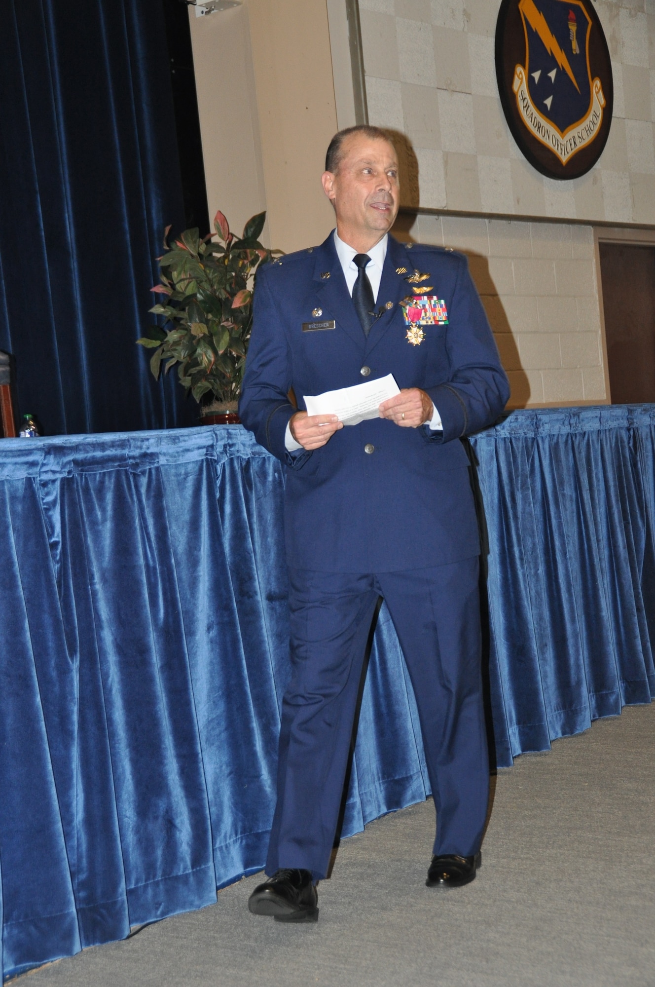 a man speaks to a crowd