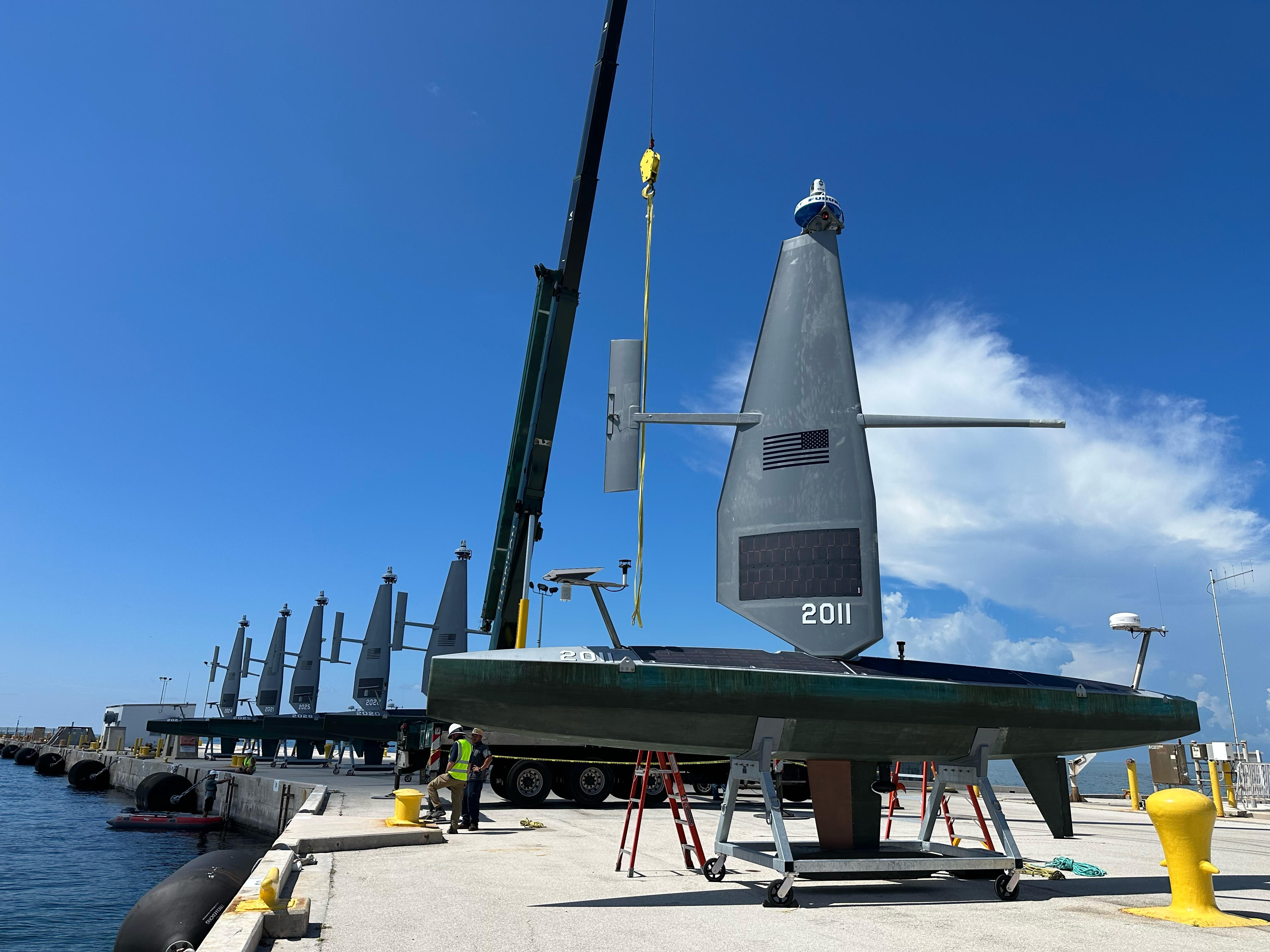 Saildrones Set Sail in Support of U.S. 4th Fleet's Operation Saildrones Set Sail in Support of U.S. 4th Fleet's Operation