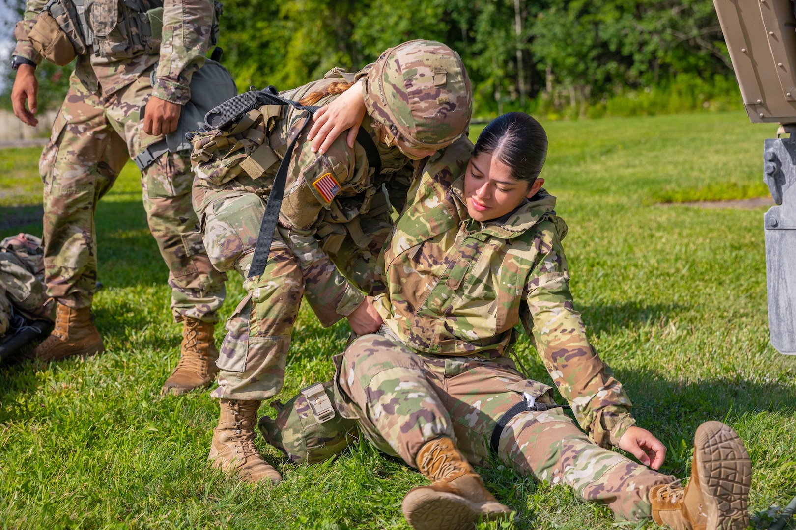 Connecticut Army Guard Medics Conduct Mass Casualty Training