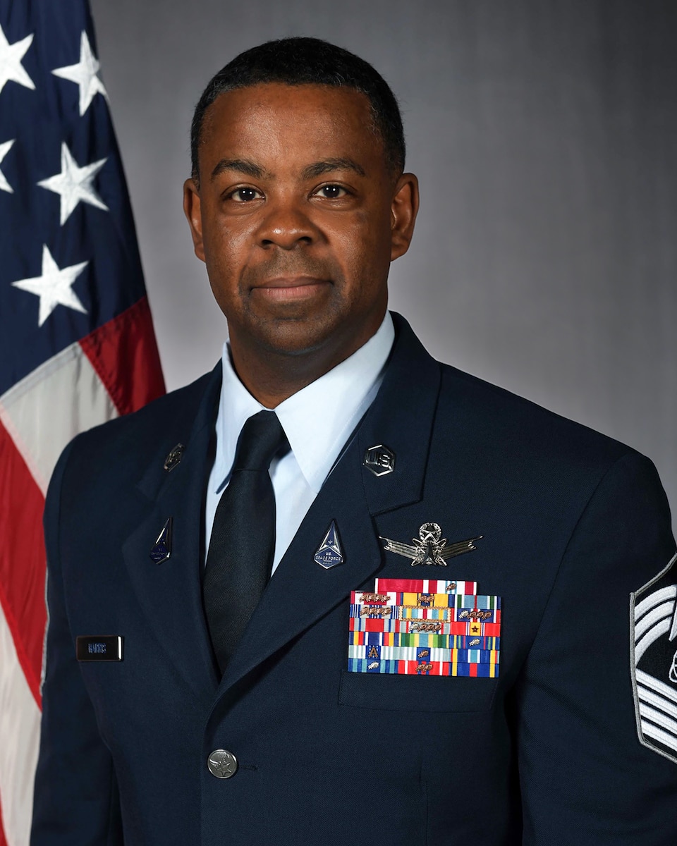 CMSgt Harris Official Portrait