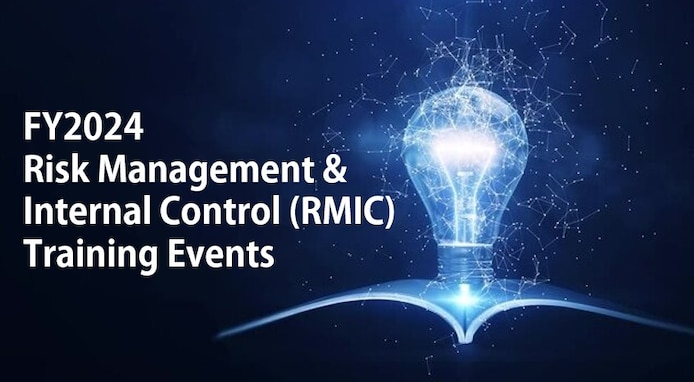 Risk Management & Internal Control Fiscal Year 2024 Training Events.