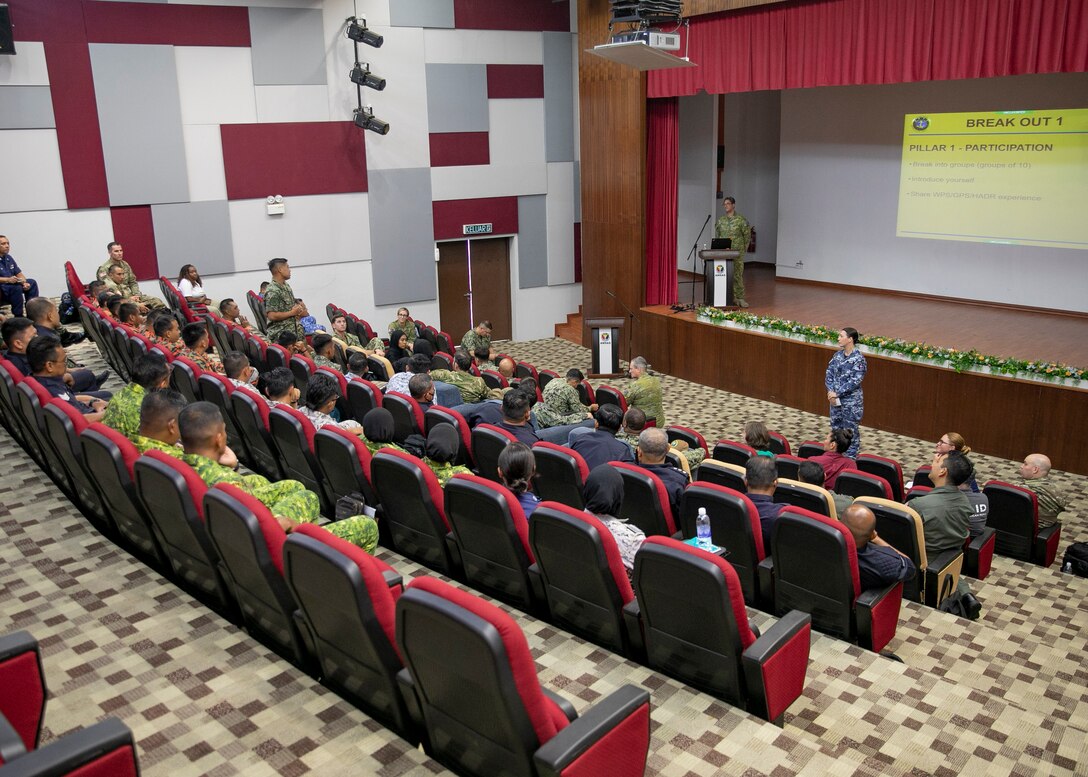 Pacific Partnership 2023 Gender, Peace and Security Symposium in Kuantan, Malaysia.