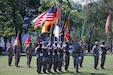 Soldiers of the 7th Mission Support Command deactivated the 361st Civil Affairs Brigade and activated the 163rd Regional Support Group in a ceremony officiated by the commander of the 7th MSC Brig. Gen. Karen Monday-Gresham at NCO Field on Daenner Kaserne on Sept. 9, 2023. The 163rd Regional Support Group provides command and control, and administration support structure in support of U.S. Army assets in Europe and, upon demand, in Africa.